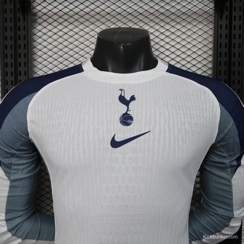 Player Version 25/26 Tottenham Hotspur Home Long Sleeve Jersey