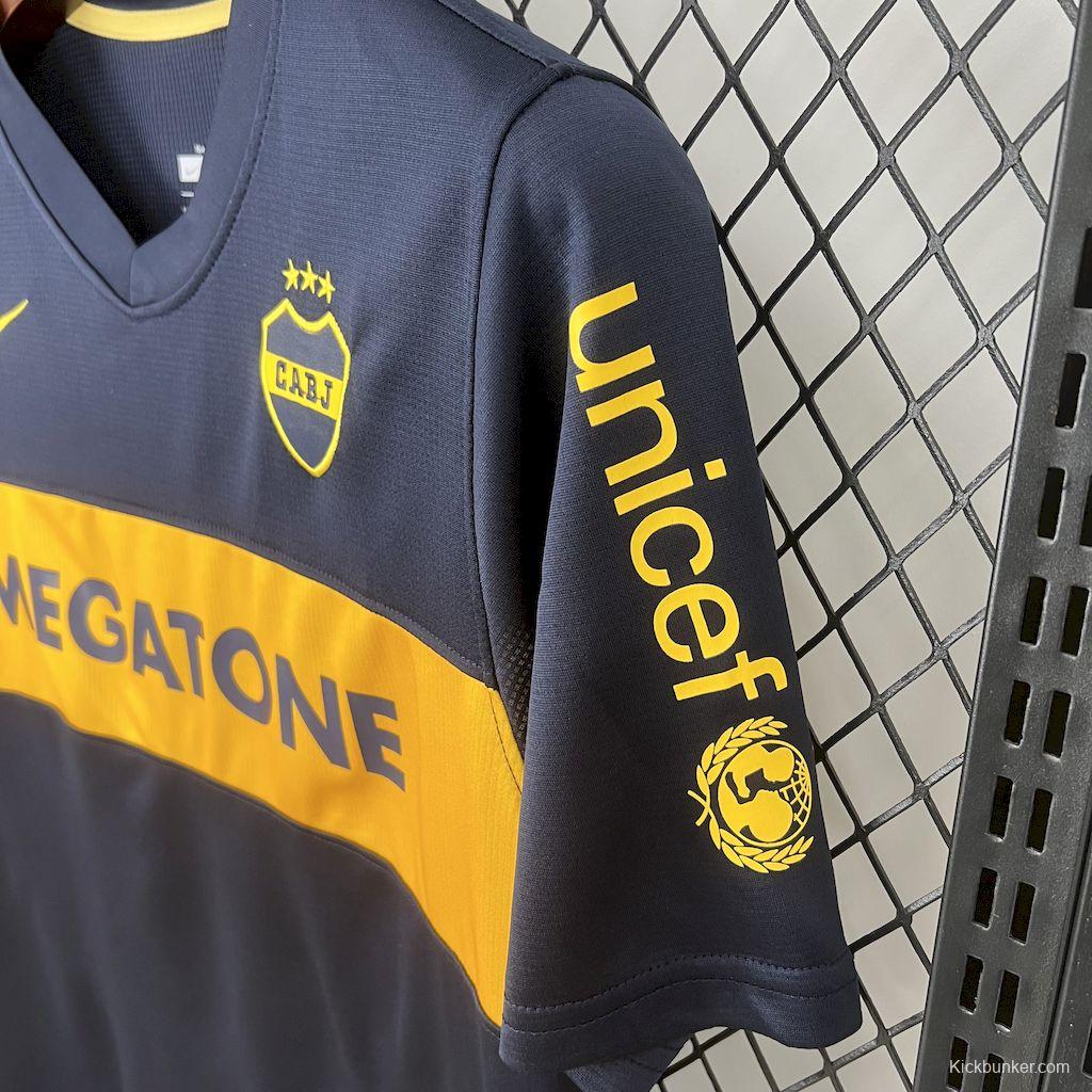 Retro 2007/08 Boca Juniors Home Jersey