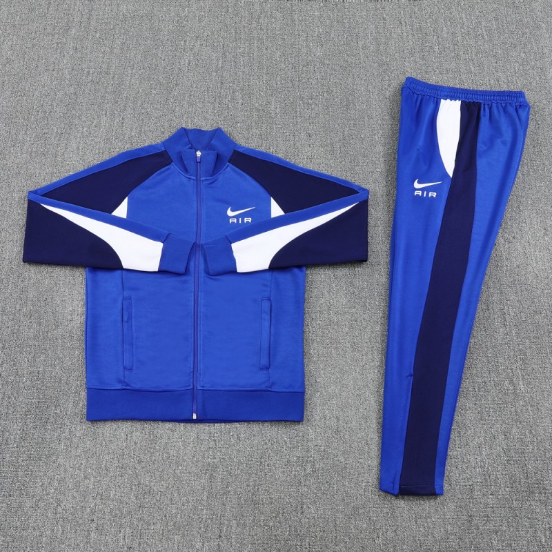 2025 NIKE Blue/Navy Full Zipper Jacket + Long Pants