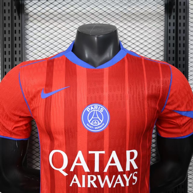 Player Version 25/26 PSG Third Red Jersey