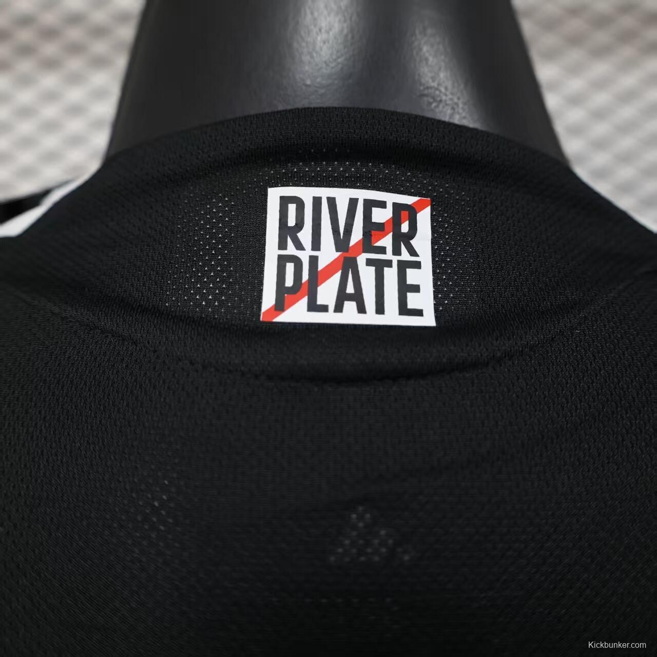 Player Version 25/26 River Plate Away Long Sleeve Jersey