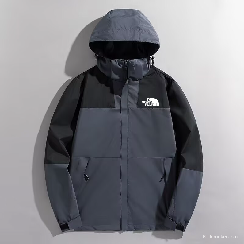 2025 The North Face Navy/Black Waterproof Jacket 0085