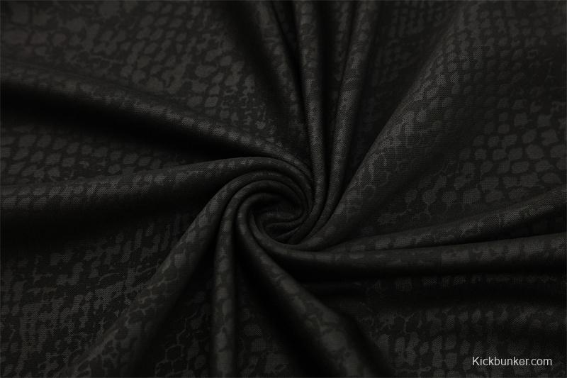 25/26 Barcelona Black Joint Edition Half Zipper Jacket+Long Pants