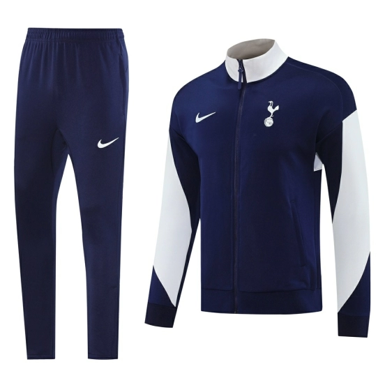 2025 NIKE Black/WHITE Full Zipper Jacket + Long Pants