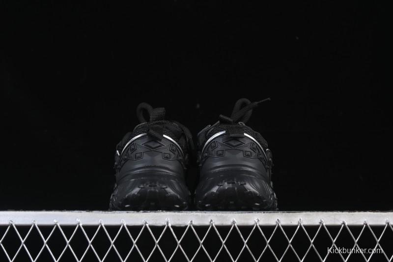 Balenciaga Non-Slip Wear-Resistant Casual Kids Shoes Black