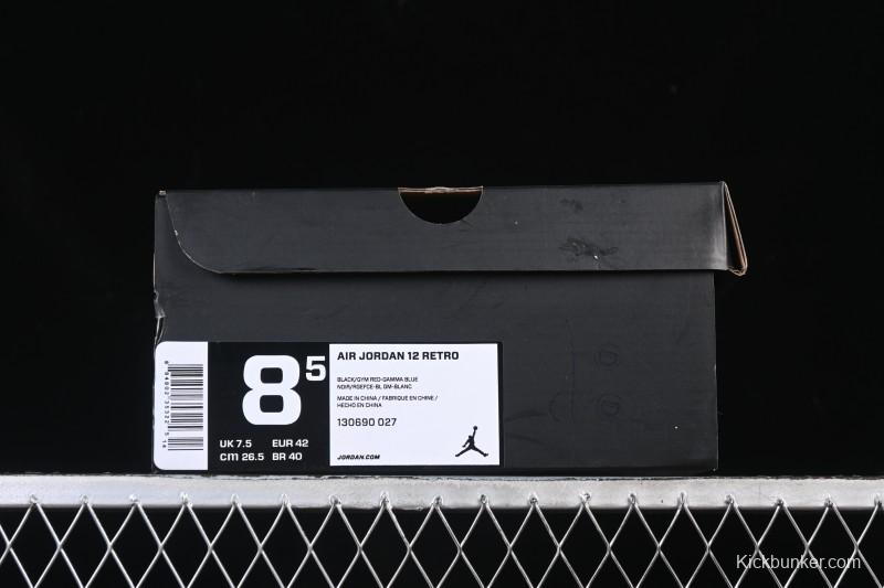 Nike Air Jordan 12 Retro Gamma Blue Basketball Shoes - 130690-027