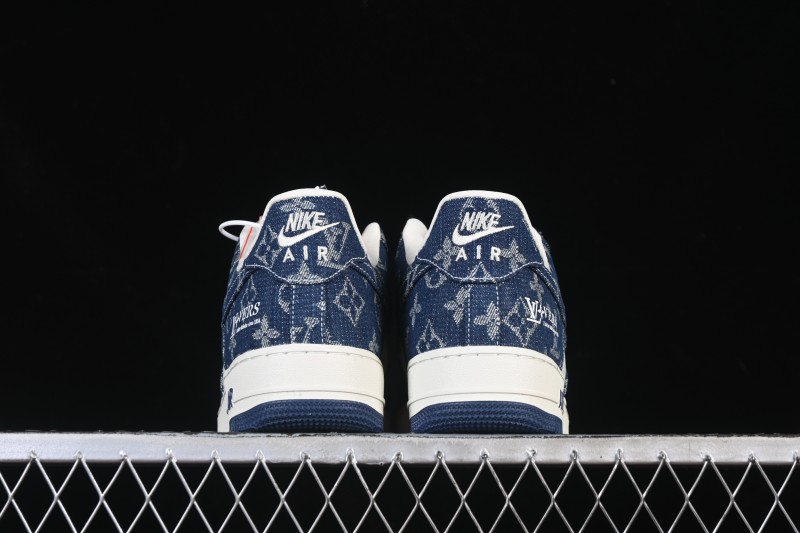 Nike Air Force 1 '07 Low LV Collaboration White Blue Casual Sneakers - YF9511-811