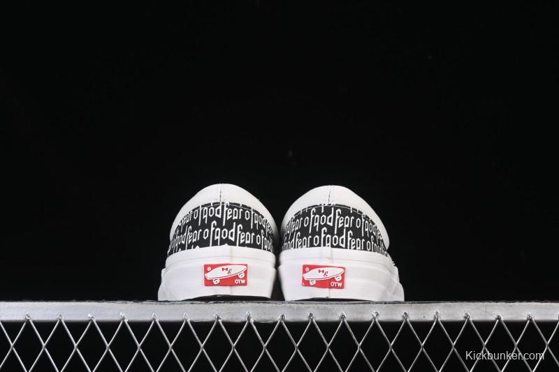 Vans Era 44 Low-Top Casual Skate Shoes with All-Over Logo Print - VN0A3MQ5PZP1