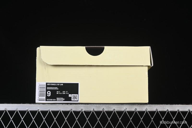 Nike Air Force 1'07 Low Casual Sneakers with Full-Length Air Cushion - XD2588-604