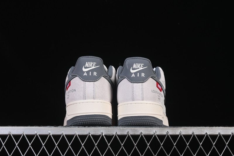 Nike Air Force 1 '07 Low LV Collaboration Grey Hook Woven Label Casual Sneakers - CX5050-Y25