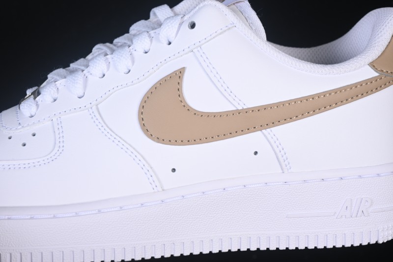 Nike Air Force 1 '07 Low Basketball Shoes with Classic Leather Upper and Air-Sole Cushioning - FJ4146-120
