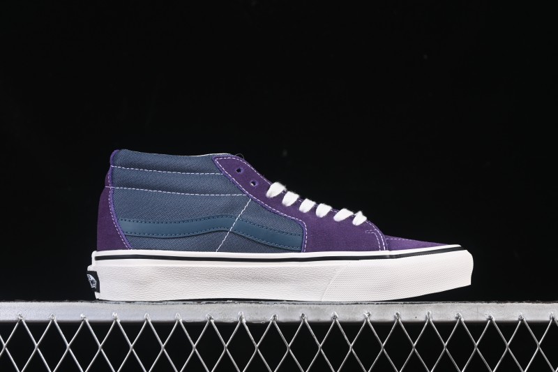 Vans Sk8-Mid Mid-Top Casual Skateboarding Shoes with Vulcanized Construction - VN0A4UUK76Y