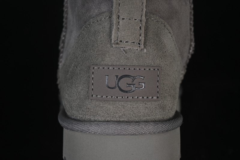 UGG Classic Ultra Mini Sheepskin Ankle Boots with Water-Resistant and Anti-Shedding Design - 1116109