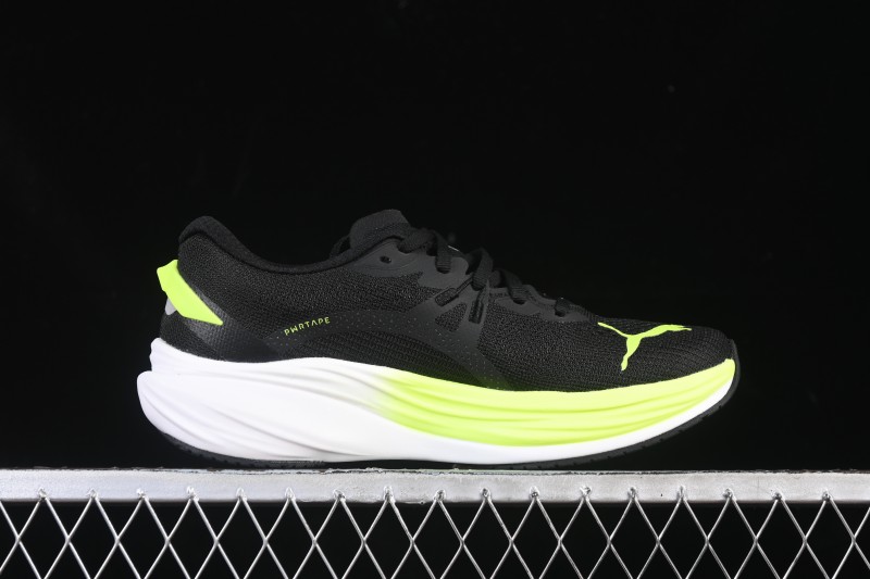 Puma Deviate Nitro 3 Running Shoes with Comfort Grip and Low-Top Design - 378449-03