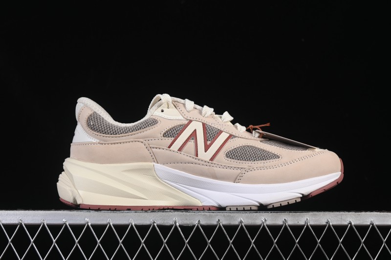 New Balance 990 Series Premium Made in USA Retro Running Shoes with Carbon Midsole and Translucent TPU Heel - U990LO6