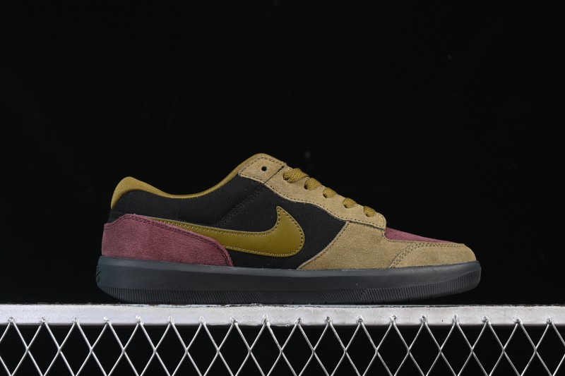 Nike SB Force 58 Retro Skateboarding Shoes with Durable Suede Upper - DV5477-008