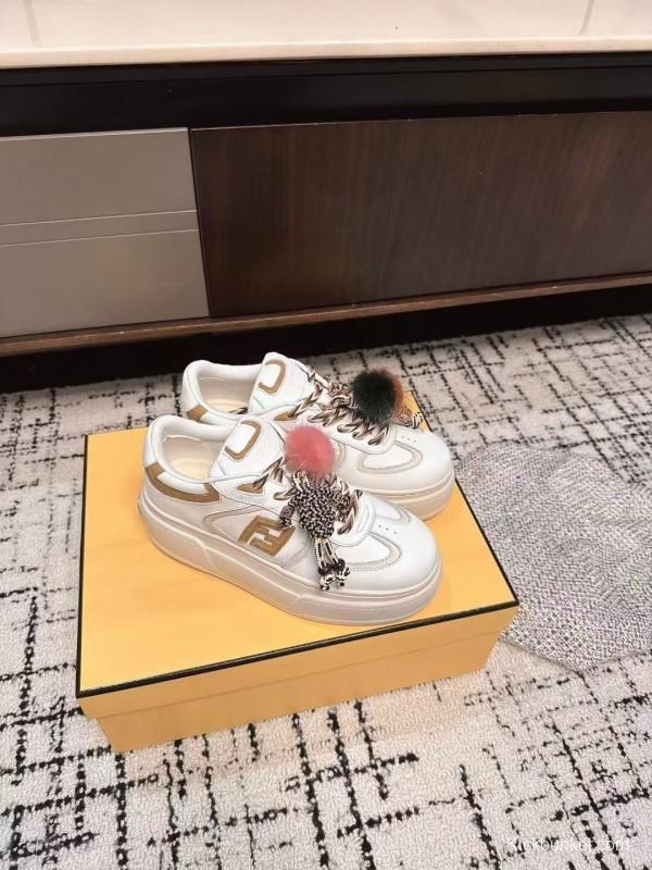 Fendi Match Series Platform Sneakers - KFY00320