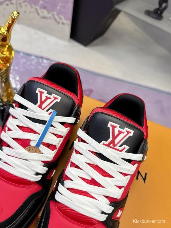 Louis Vuitton Trainer Series Casual Sneakers Skate Shoes - AS00400
