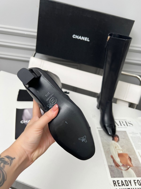 Chanel 2025/SS Double C High-Heel Fashion Boots - LY00370/LY00400