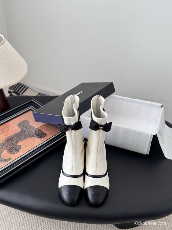 Chanel 2025 SS New Bow Ankle Boots - LY00