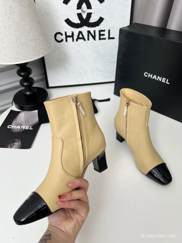 Chanel 2025/SS Double C High Heel Fashion Boots - LY00370/LY00400
