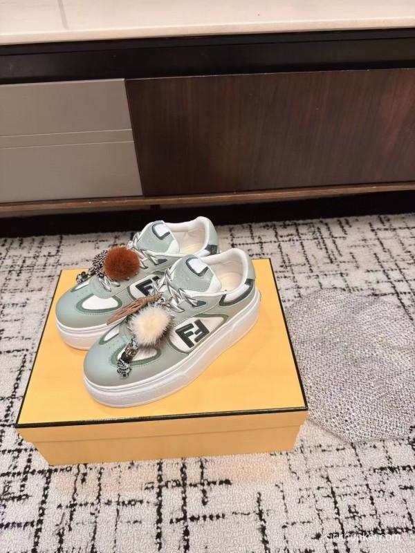 Fendi Match Series Platform Sneakers - KFY00320