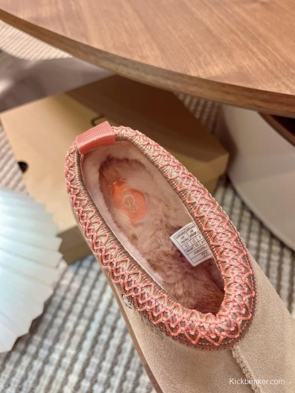 UGG Tazz Platform Wool Slipper Boots - MJ00230