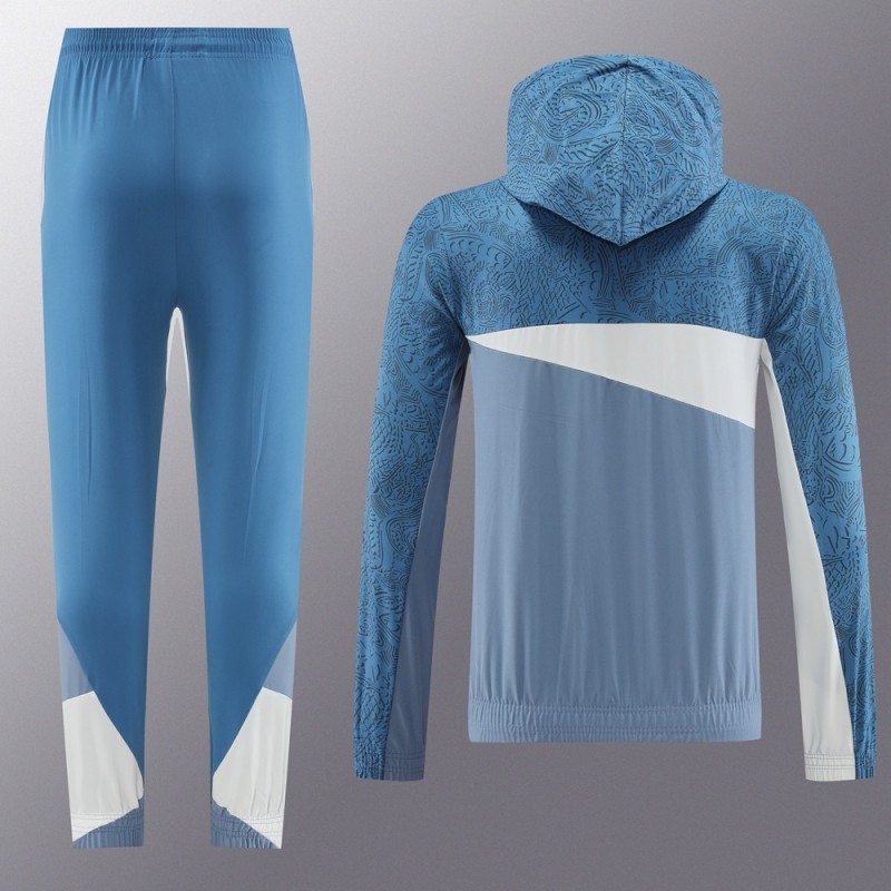 25/26 Olympique Marseille Half Zipper Jacket+Long Pants S-2XL