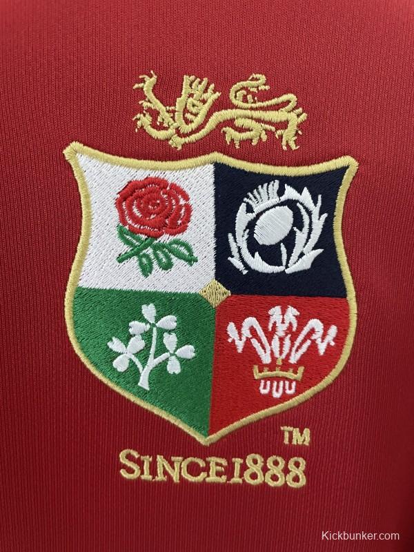 2026 British & Irish Lions Red with White Trim Jersey