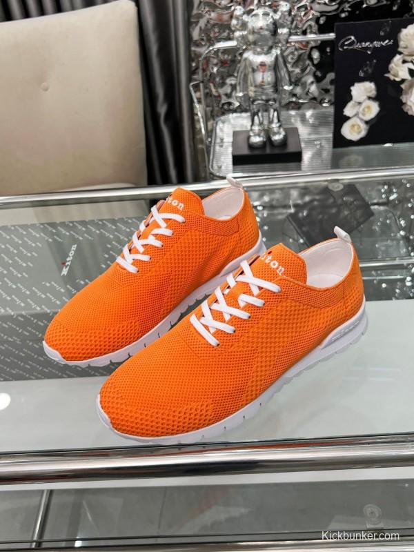 Kiton Four Seasons Classic Casual Knit Shoes - KFY00300