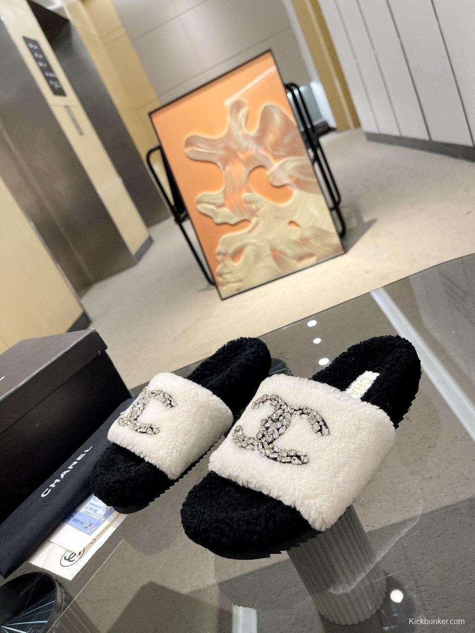 Chanel 2025 SS New Wool Slippers Soft Wool - LY00280