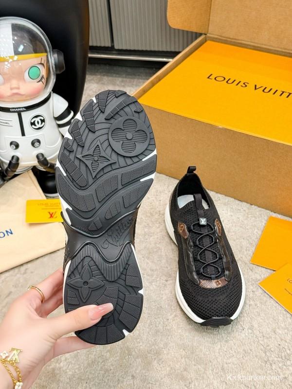 Louis Vuitton Olympia Series Knit Sneakers - AS00291