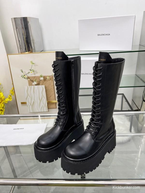 Balenciaga 2025/SS Thick Sole Ankle Boots Heavy Craftsmanship - LY00440