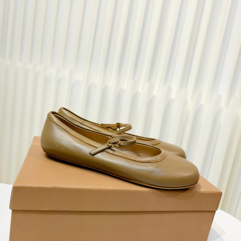 Gianvito Rossi Bohemian Style Flat Ballet Shoes - LY00310