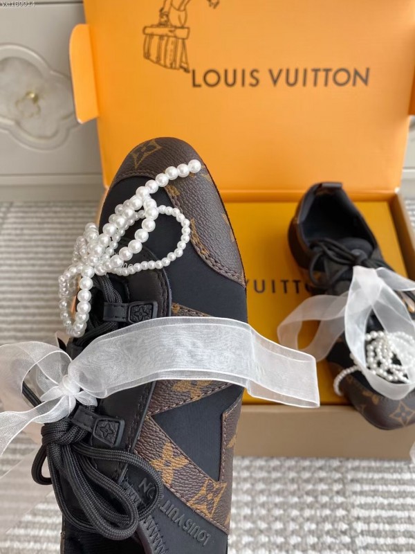 Louis Vuitton SNEAKERINA Ballet Sneakers Couple Edition with Chip - AS00350