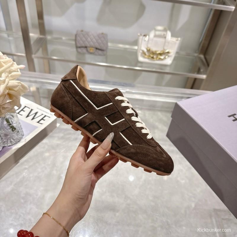 Hogan Couple Style Casual Sneakers Retro Sports Shoes - KFY00330