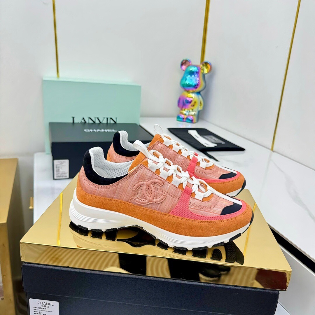 Chanel 2025 SS Chunky Sole Casual Sneakers - LY00310