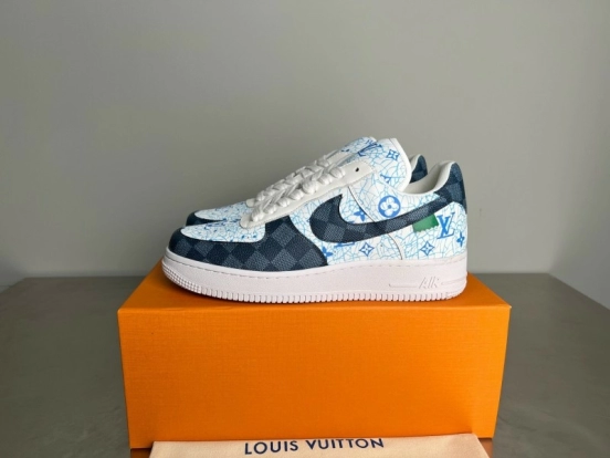 Nike Air Force Collaboration Top Athletic Sneakers - YC