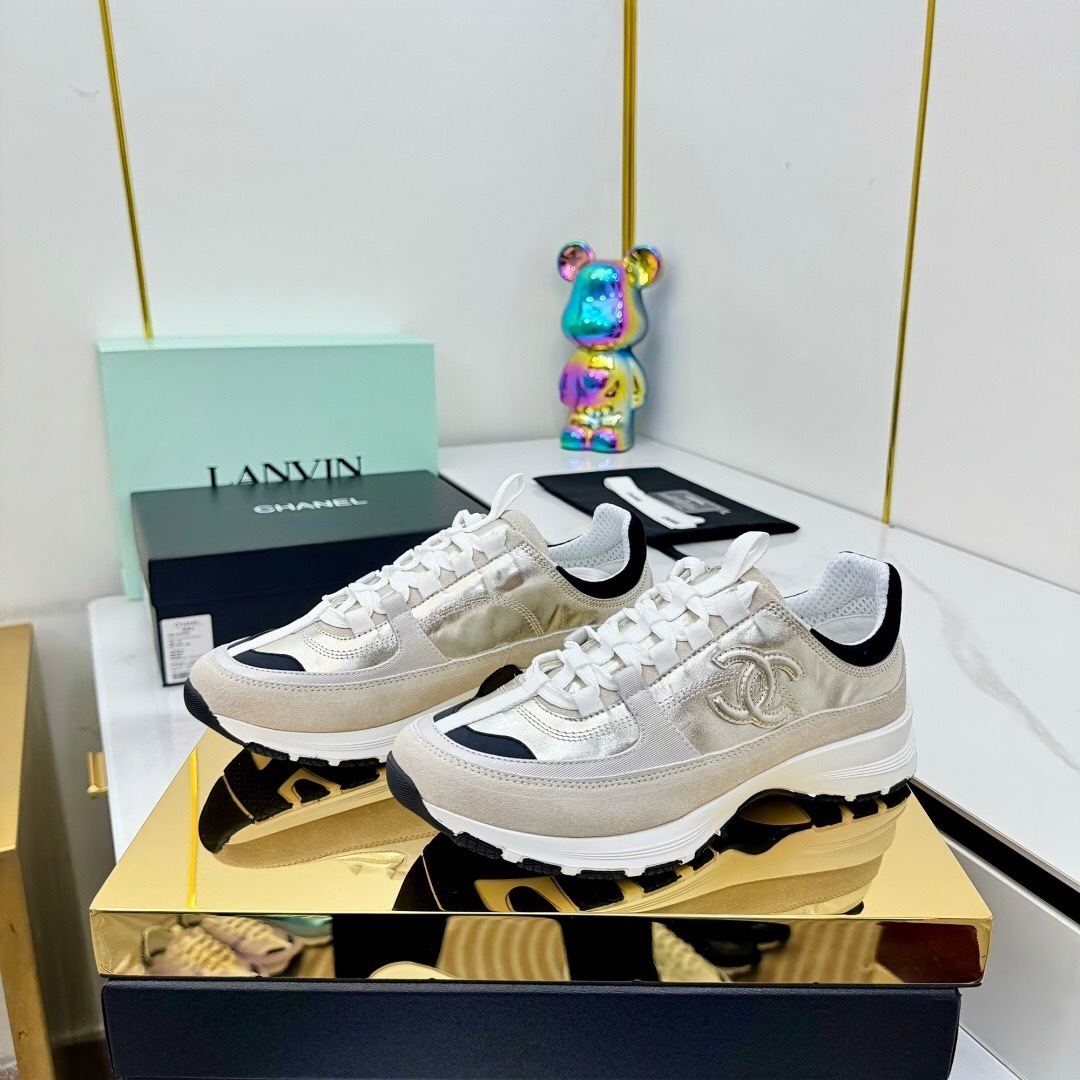 Chanel 2025 SS Chunky Sole Casual Sneakers - LY00310