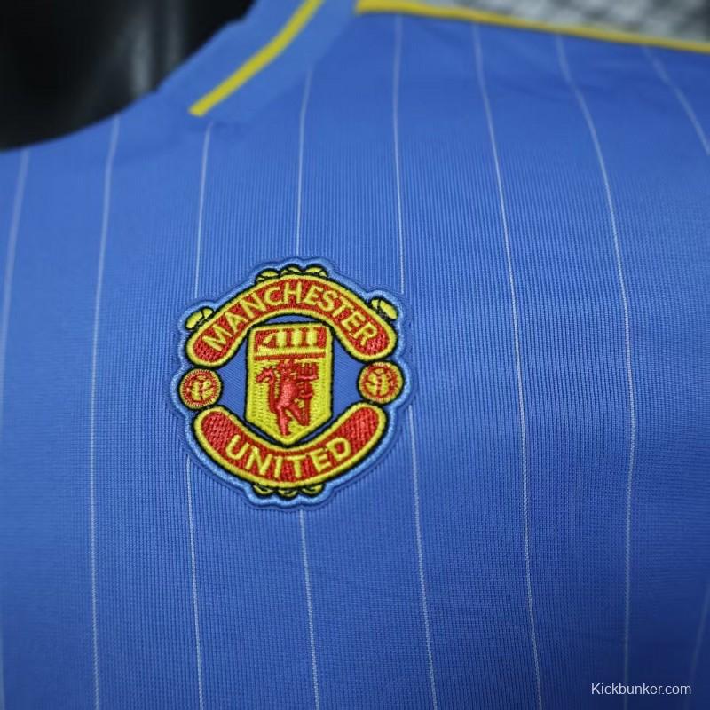 Player Version 25/26 Manchester United Sky Blue  Adidas Original Jersey