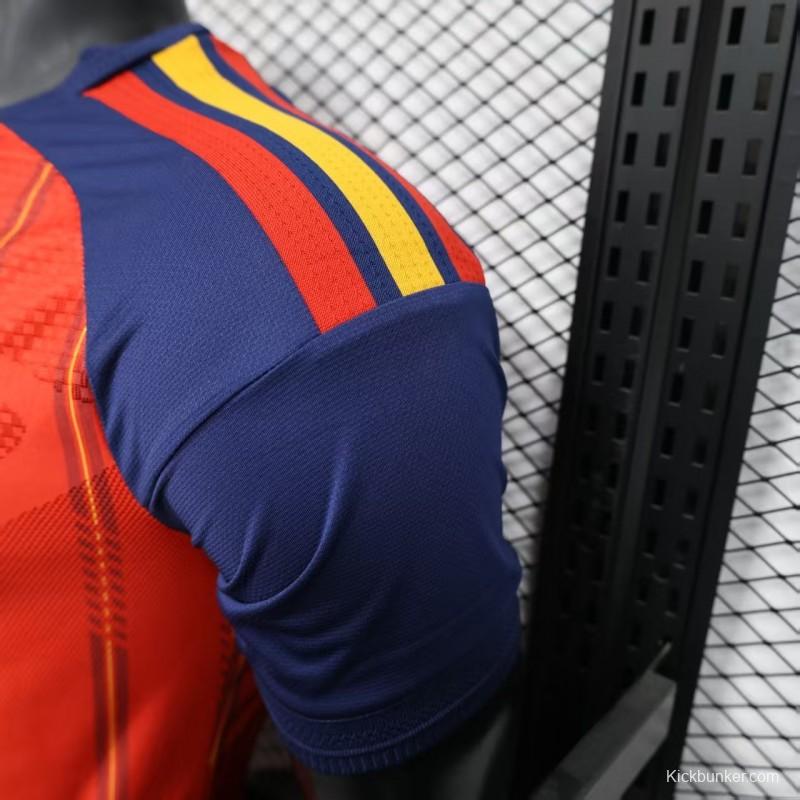 Player Version 2026 Spain Home Jersey