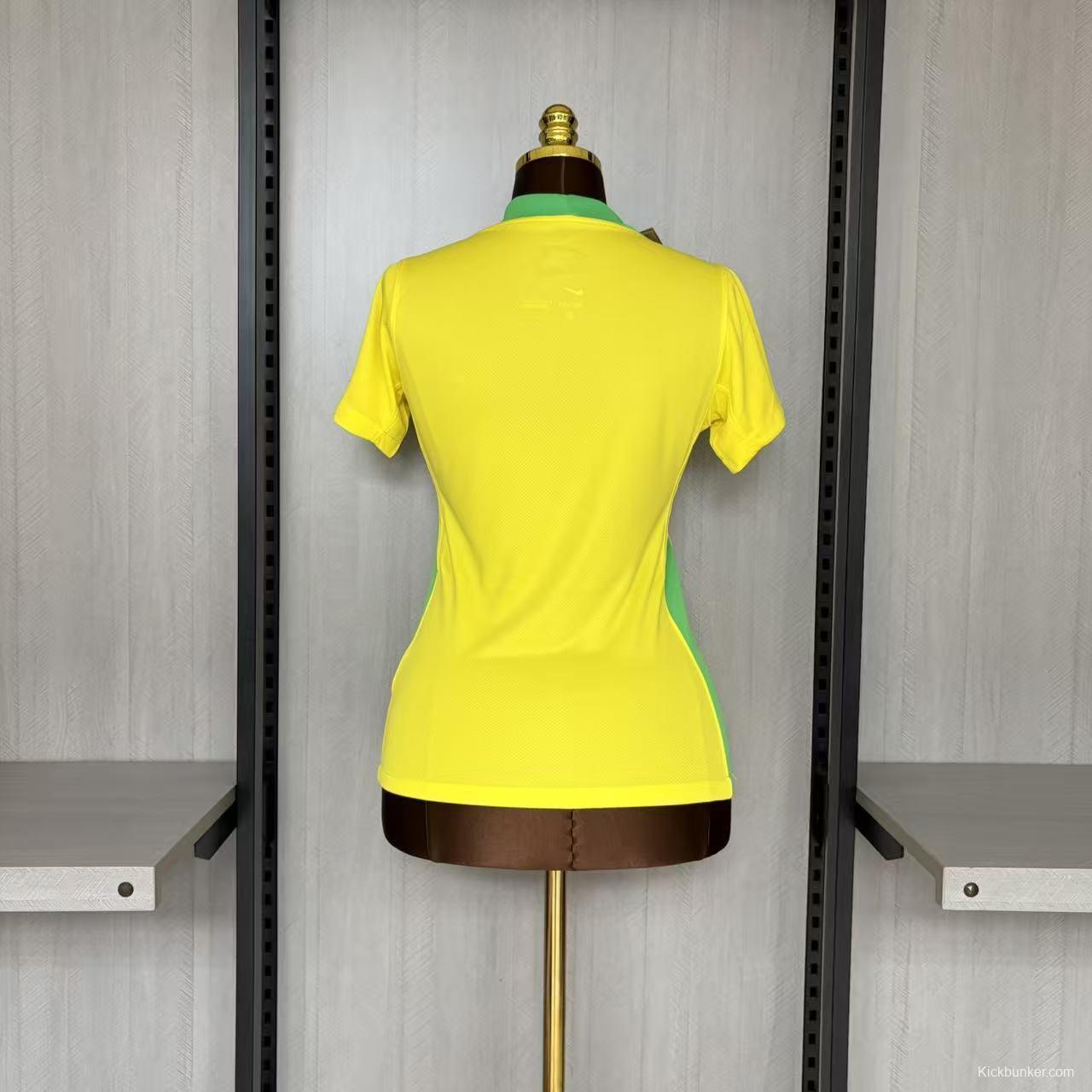 25/26 Women Brazil Home Jersey