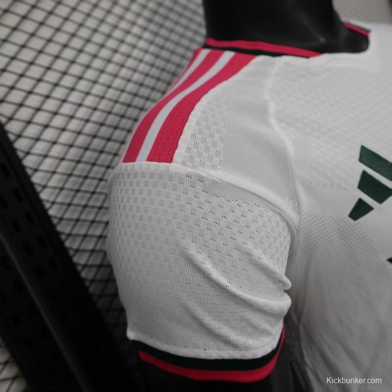 26/27 Player Version Real Madrid Home White Pink Black Jersey