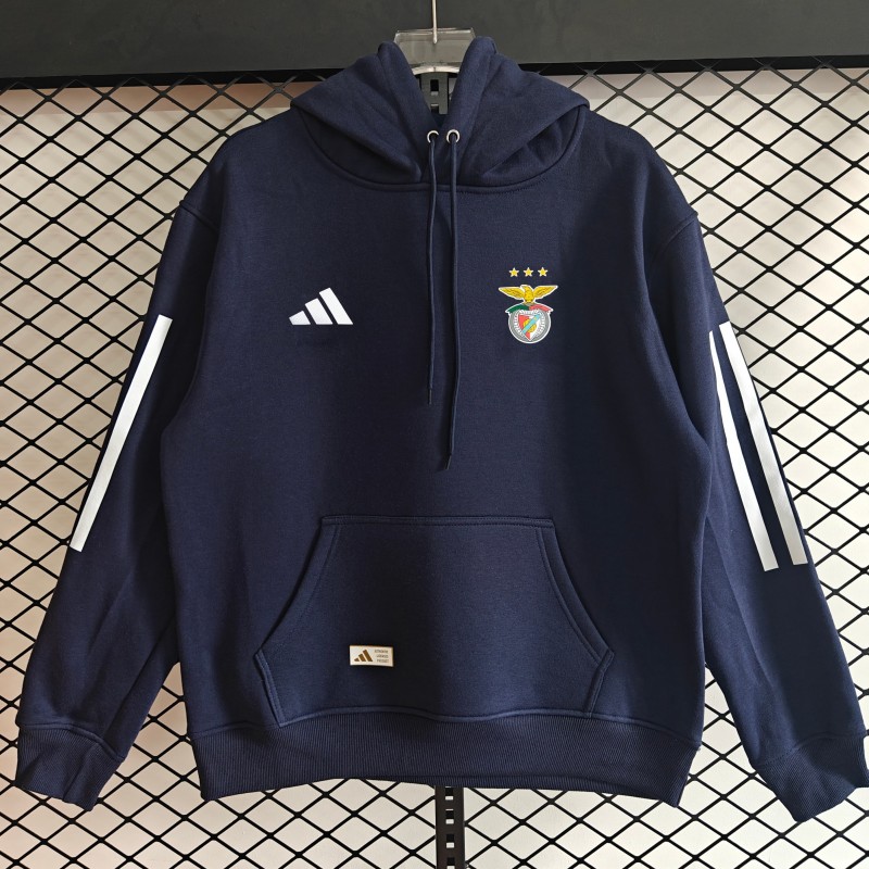 25/26 Benfica Embroidered Logo Hoodie 9 Colors