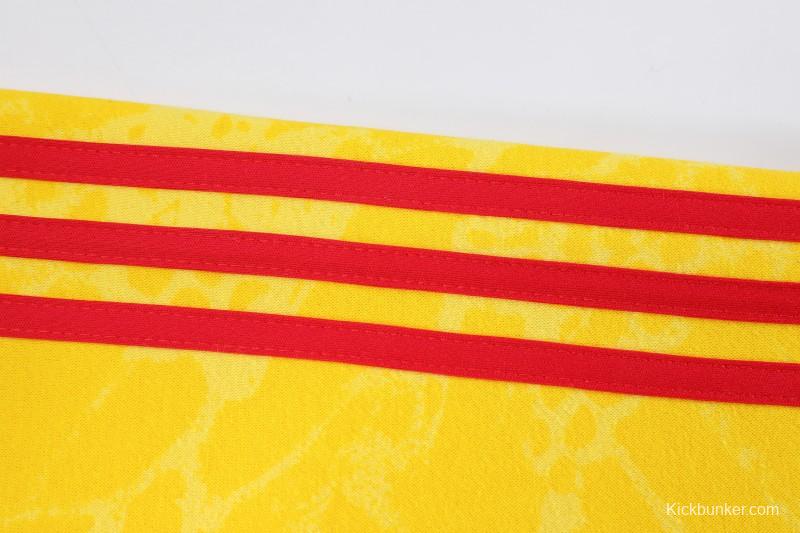 25/26 Colombia Yellow Embroidered Logo Hoodie