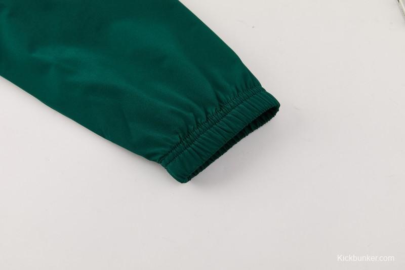 2026 Italy White Hoodie Full Zipper Windbreaker + Long Pants