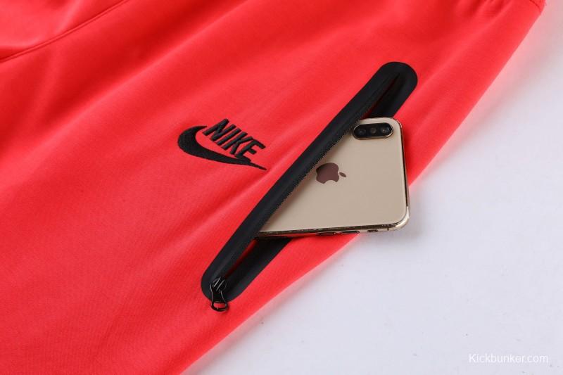 26/27 Liverpool Red Full Zipper Hooded Jacket Tracksuit + Long Pants