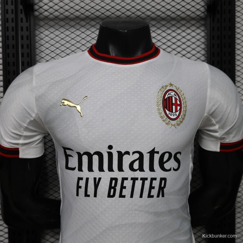 Player Version 26/27 AC Milan Away White Jersey