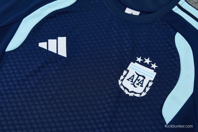 26/27 Argentina Navy Blue Short Sleeve+Soccer Shorts