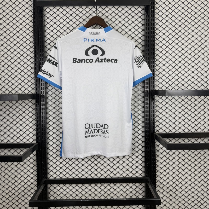 Player Version 25/26 Club Puebla White with Blue Home Jersey